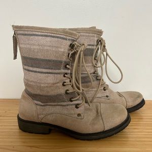 Roxy Combat Boots Women’s Size 8